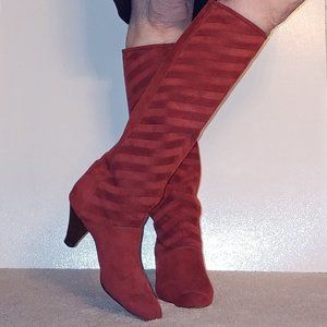Tall Custom made Ultra Suede Boots size 7